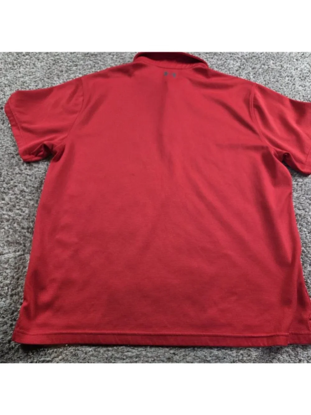 Lot Of 3 Under Armour Polo Shirt Mens 2XL Short Sleeve Tech Red Blue